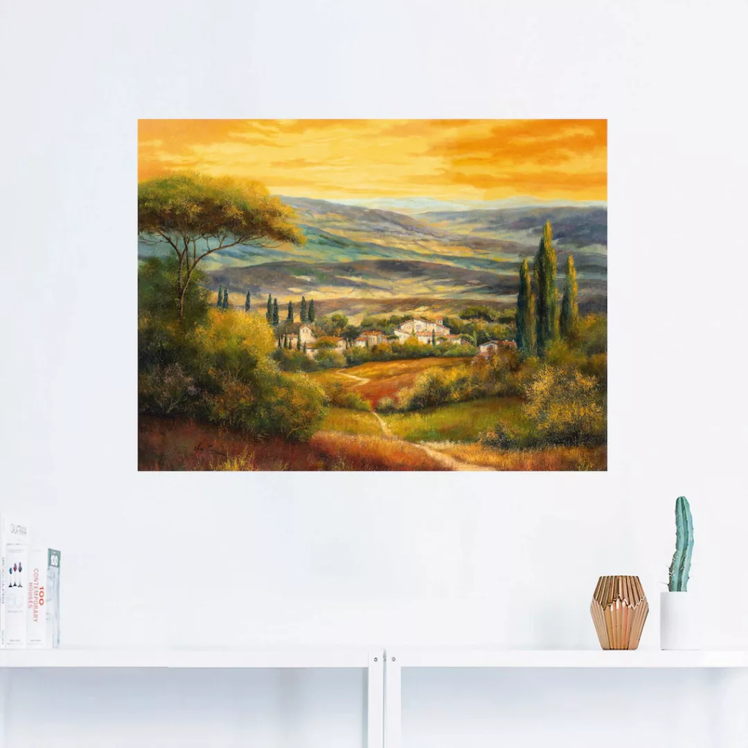 Artland Wandbild "Toskanatal", Europa, (1 St.) günstig online kaufen
