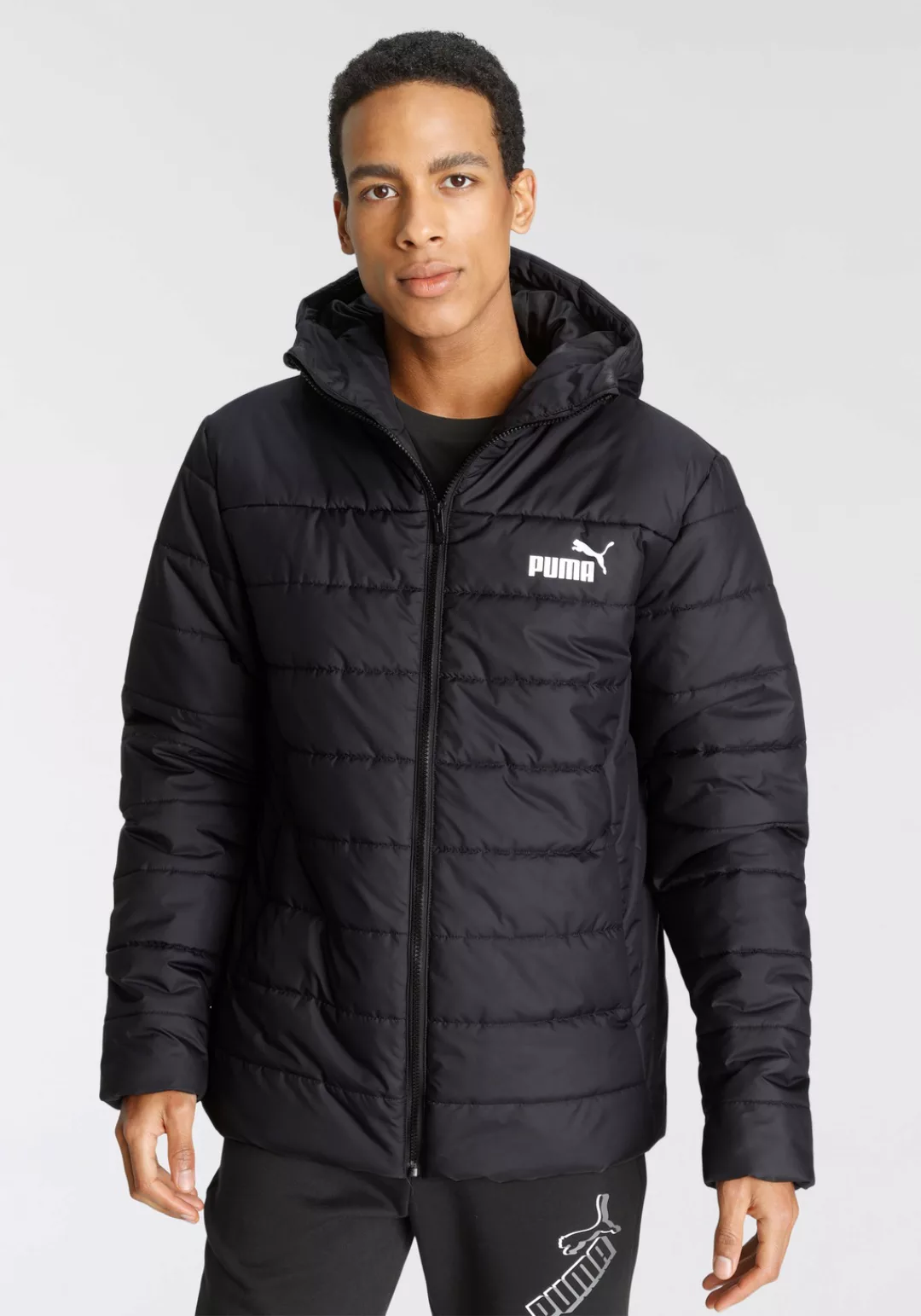 PUMA Steppjacke "ESS HOODED PADDED JACKET", mit Kapuze günstig online kaufen