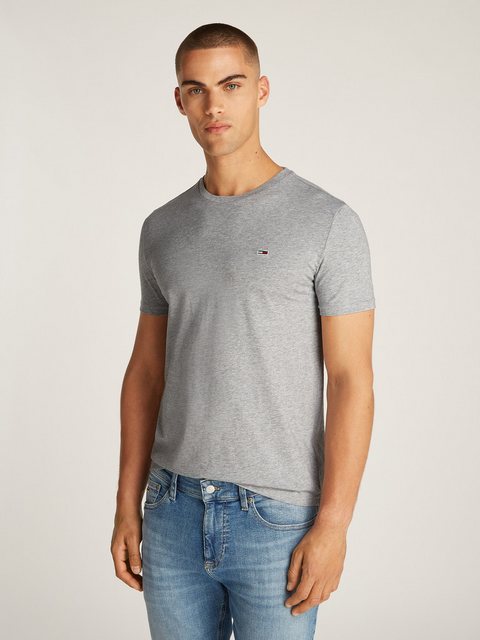 Tommy Jeans T-Shirt TJM XSLIM JASPE HTR TEE EXT in Melange-Optik günstig online kaufen