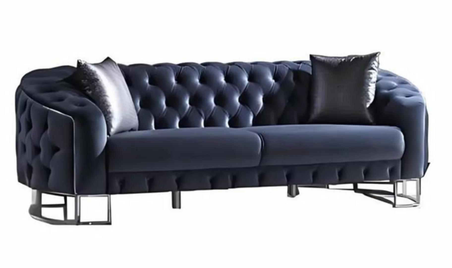 Villa Möbel Sofa Rocco, 1 Stk. 3-Sitzer, Hand Made Quality, pflegeleichter günstig online kaufen