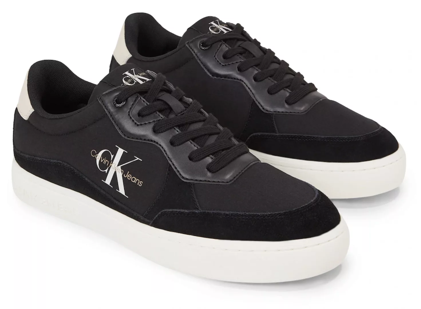 Calvin Klein Jeans Sneaker "CLASSIC CUPSOLE LOW MIX MTL", mit trendiger Pla günstig online kaufen