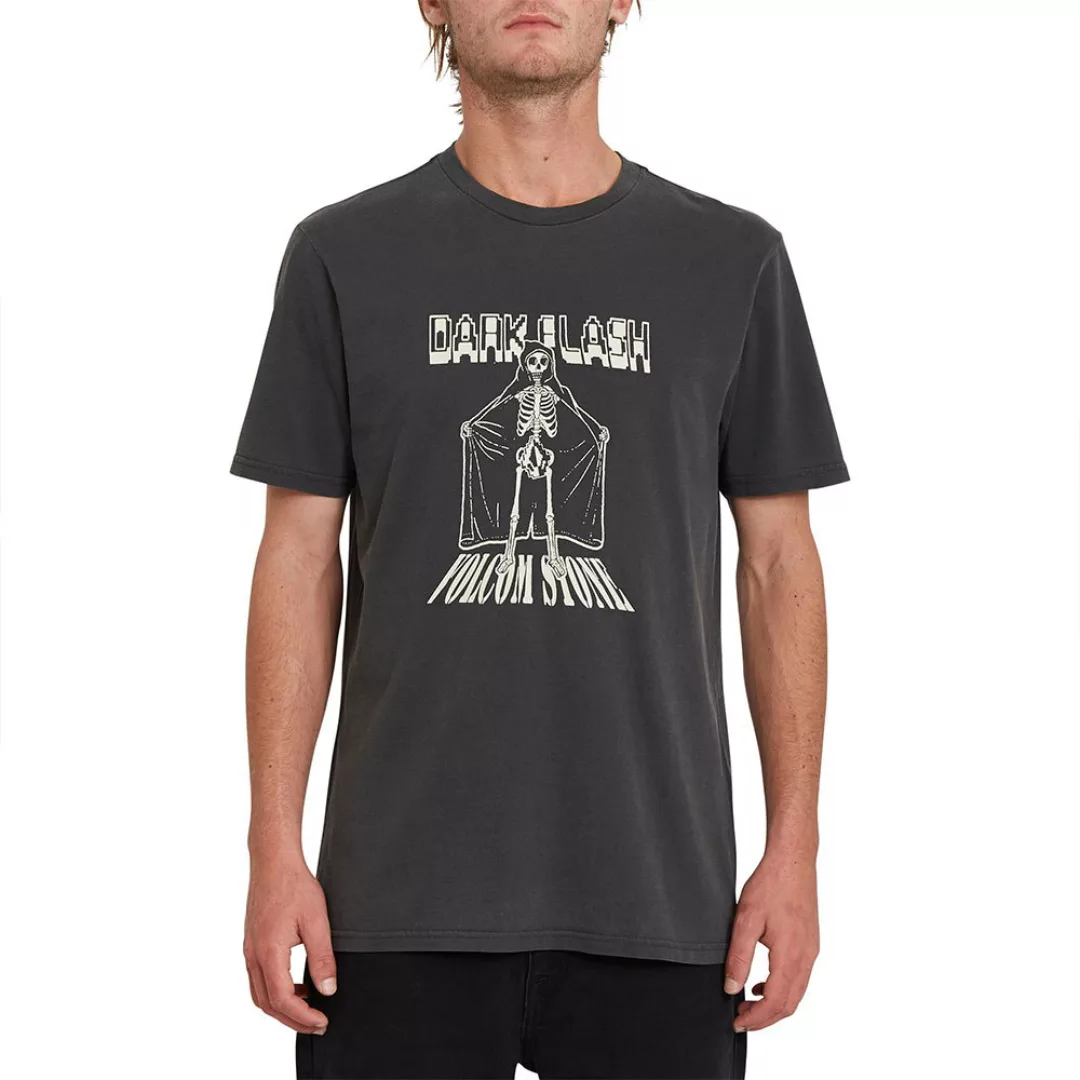 Volcom Dark Flash Kurzärmeliges T-shirt XS Black günstig online kaufen