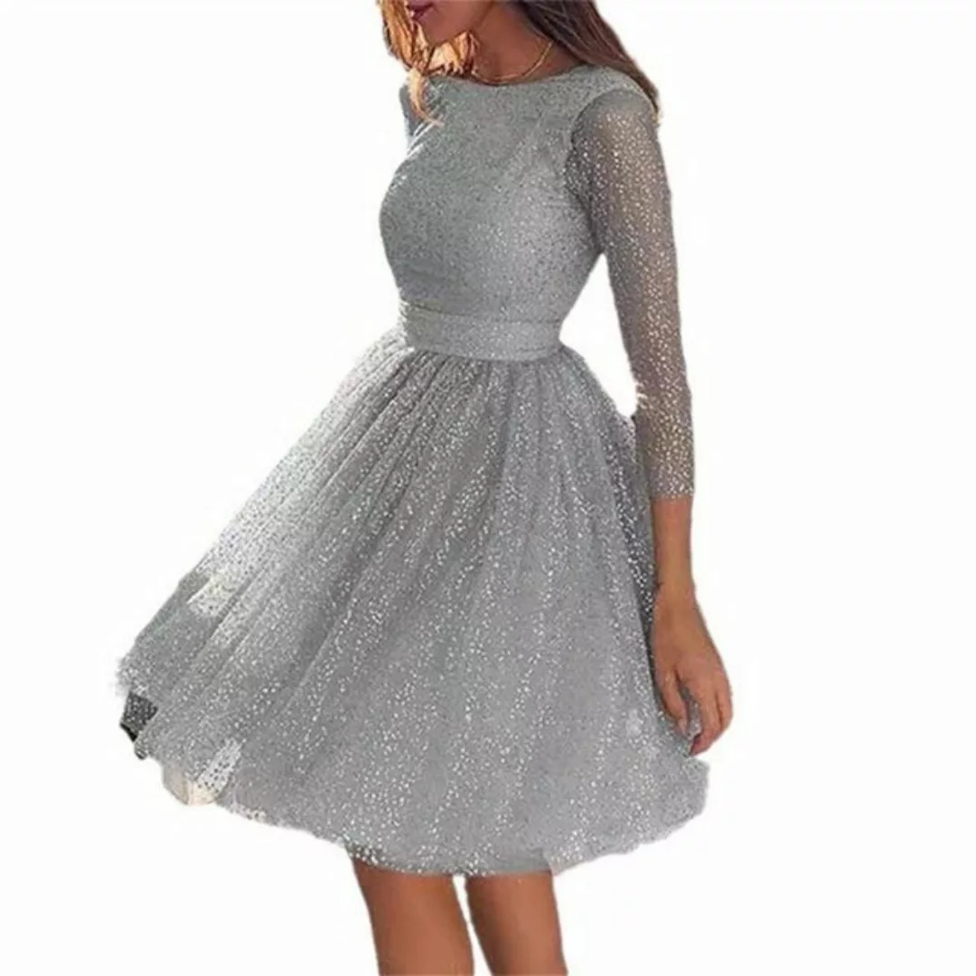 RUZU UG Dirndl Elegantes Kleid, modisches Freizeitkleid (1-tlg) günstig online kaufen