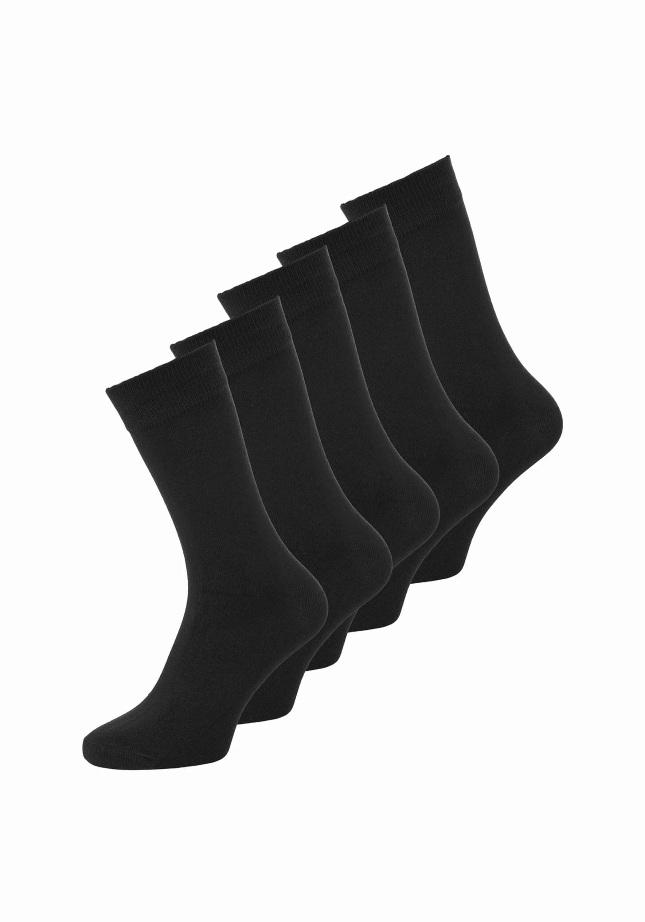 Jack & Jones Basicsocken "JACBASIC BAMBOO SOCK 5 PACK NOOS", (Packung, 5 Pa günstig online kaufen