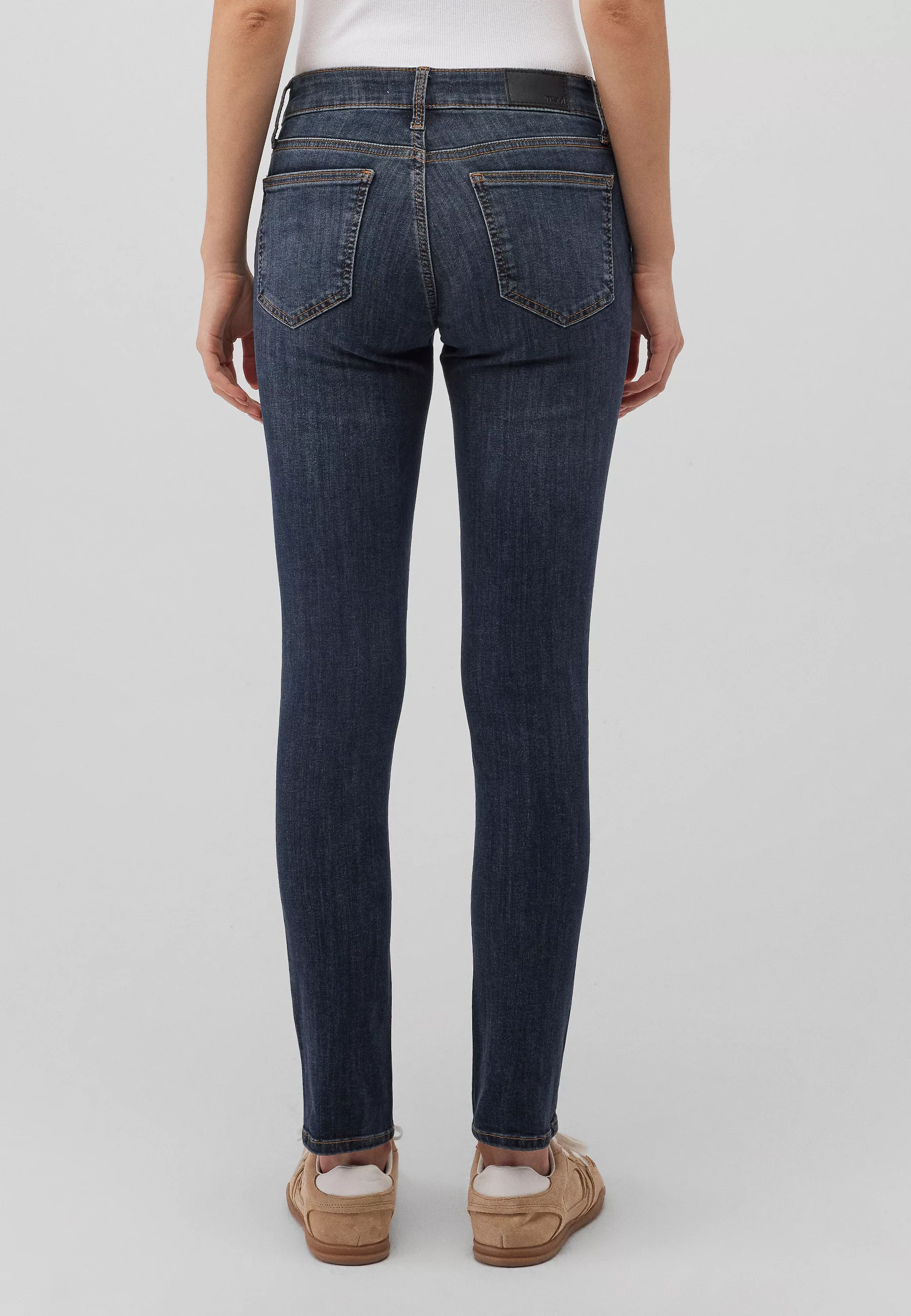Mavi Röhrenjeans "NICOLE", Mid-Rise, Super Skinny günstig online kaufen