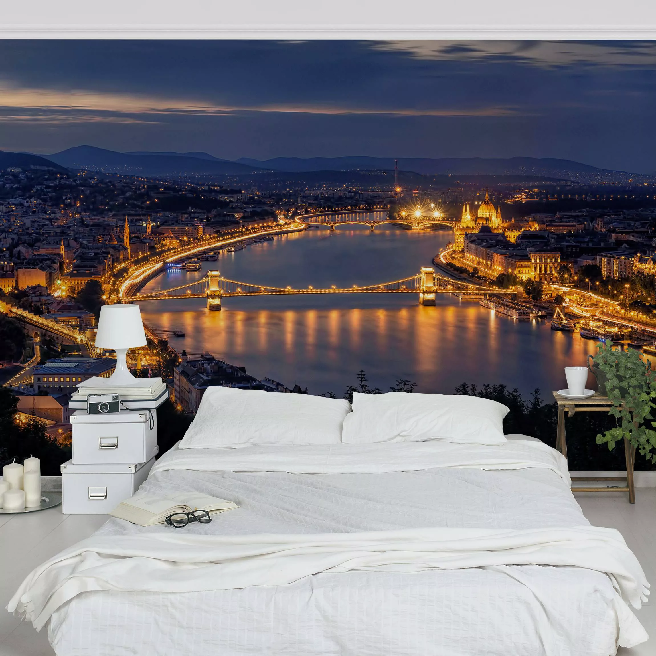 Fototapete Blick über Budapest günstig online kaufen