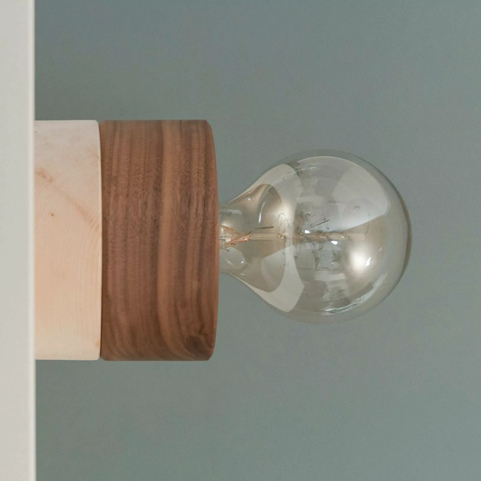 ALMUT 0239 Wandlampe, nachhaltig, walnuss/zirbe günstig online kaufen