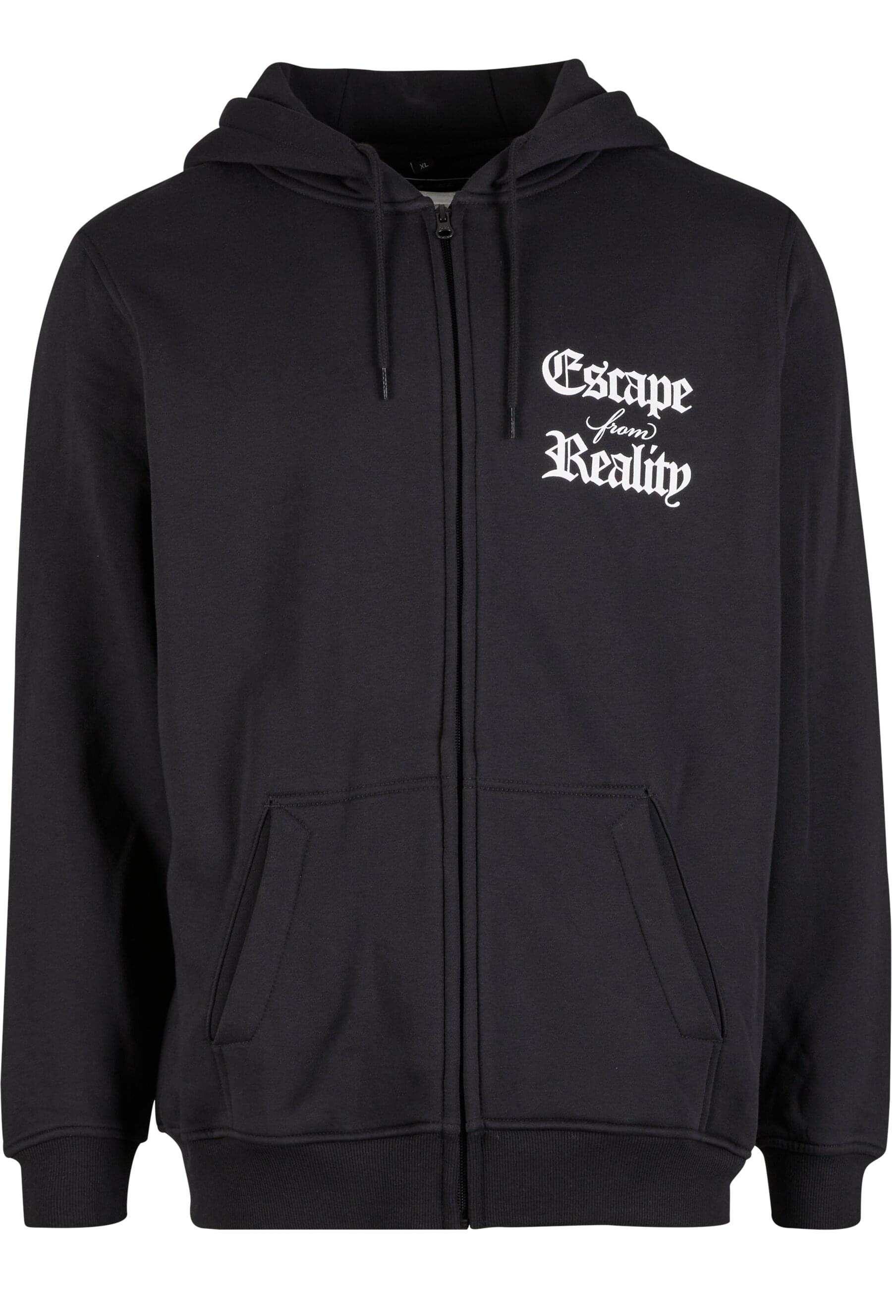 MisterTee Sweatjacke "MisterTee Escape From Reality Zip Hoody" günstig online kaufen