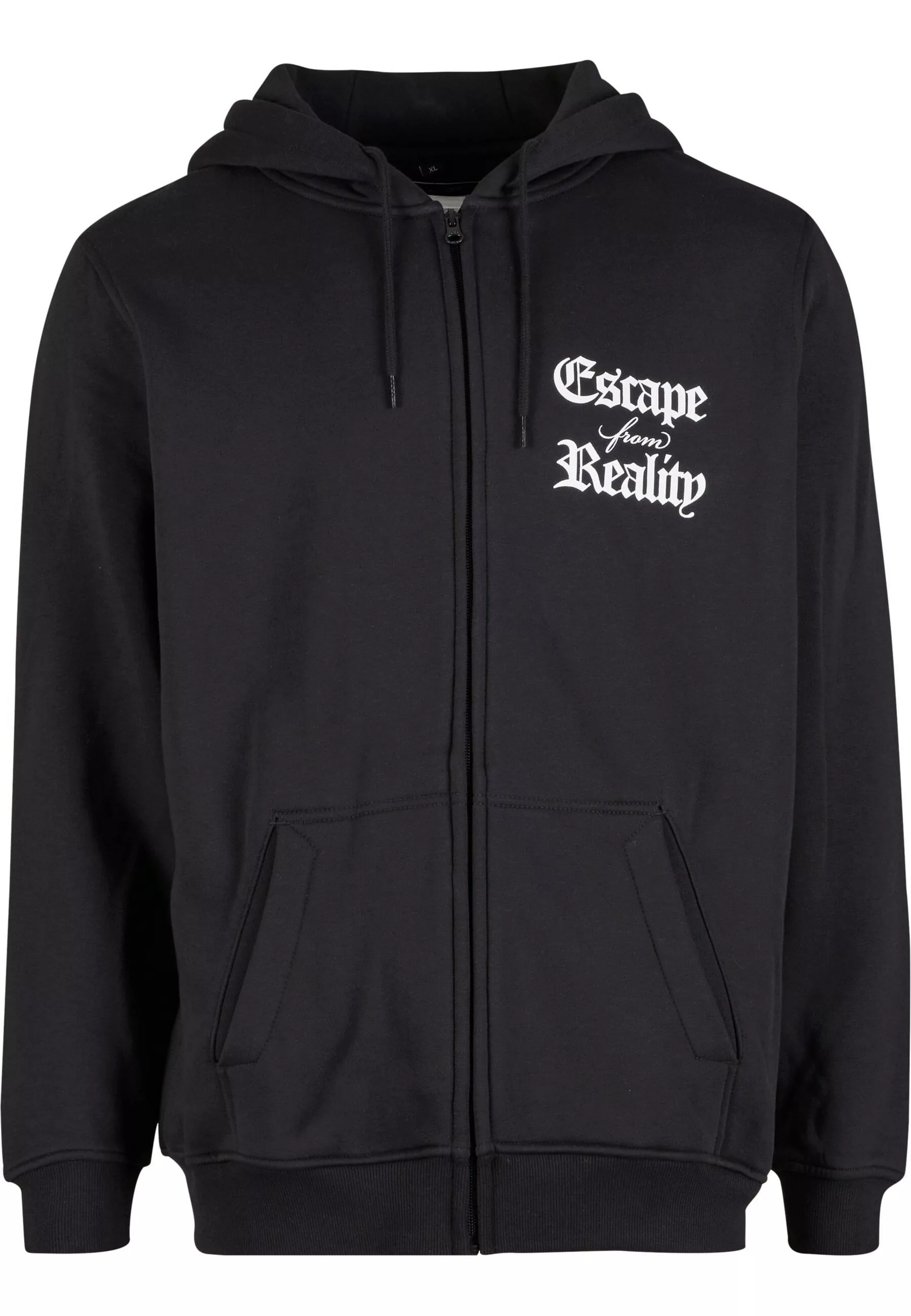 MisterTee Sweatjacke "MisterTee Escape From Reality Zip Hoody" günstig online kaufen