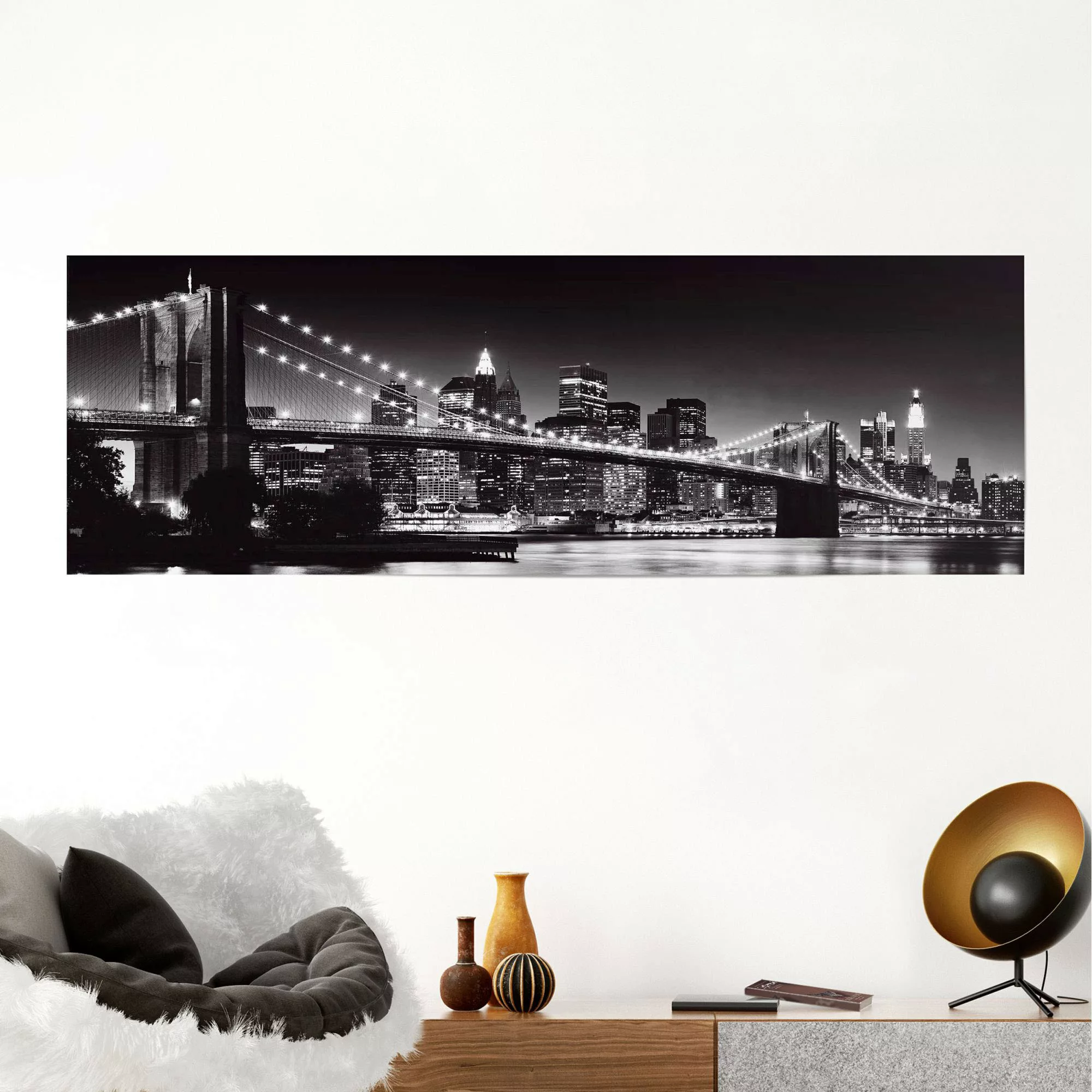 Reinders Poster "New York Brooklyn Bridge", (1 St.) günstig online kaufen