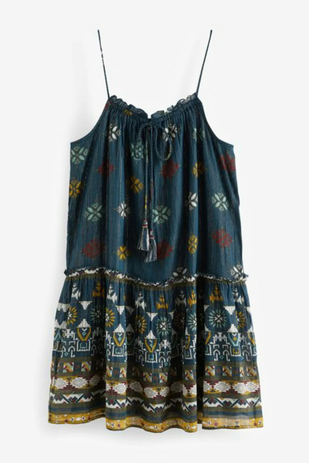 Next Sommerkleid Gestuftes Sommer-Minikleid (1-tlg) günstig online kaufen