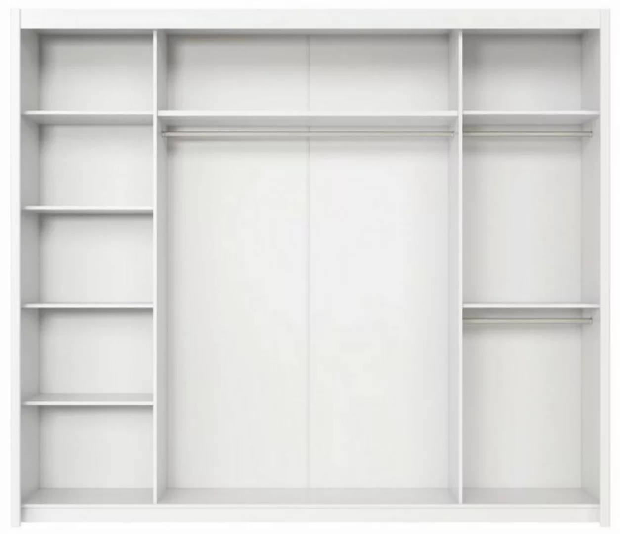 Feldmann-Wohnen Schwebetürenschrank Ivona (1-St) 250x62x216cm, 3-türig mit günstig online kaufen