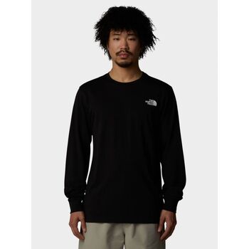 The North Face  T-Shirts & Poloshirts NF0A8A6FJK31 - M L/S EASY TEE-BLACK günstig online kaufen