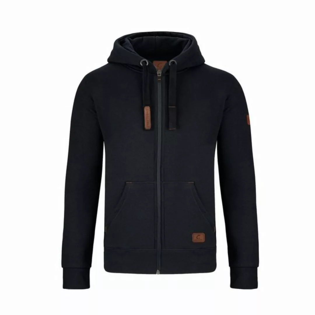 GYMAMBA Sweatjacke Herren leather edition (1-tlg) Mit Kapuze günstig online kaufen