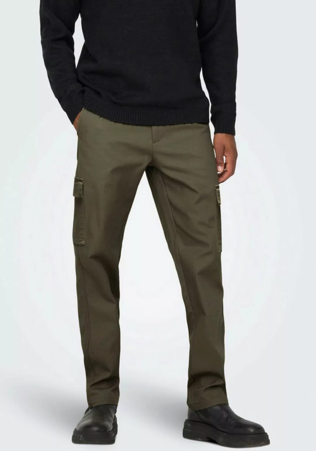 ONLY & SONS Cargohose ONSEDGE-ED CARGO LOOSE PANT günstig online kaufen