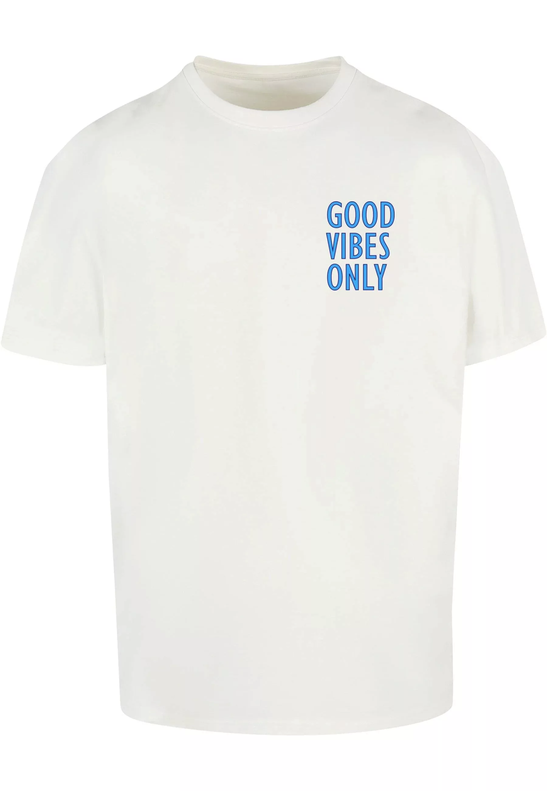 Merchcode T-Shirt "Merchcode Herren Good Vibes Only Heavy Oversized Tee" günstig online kaufen