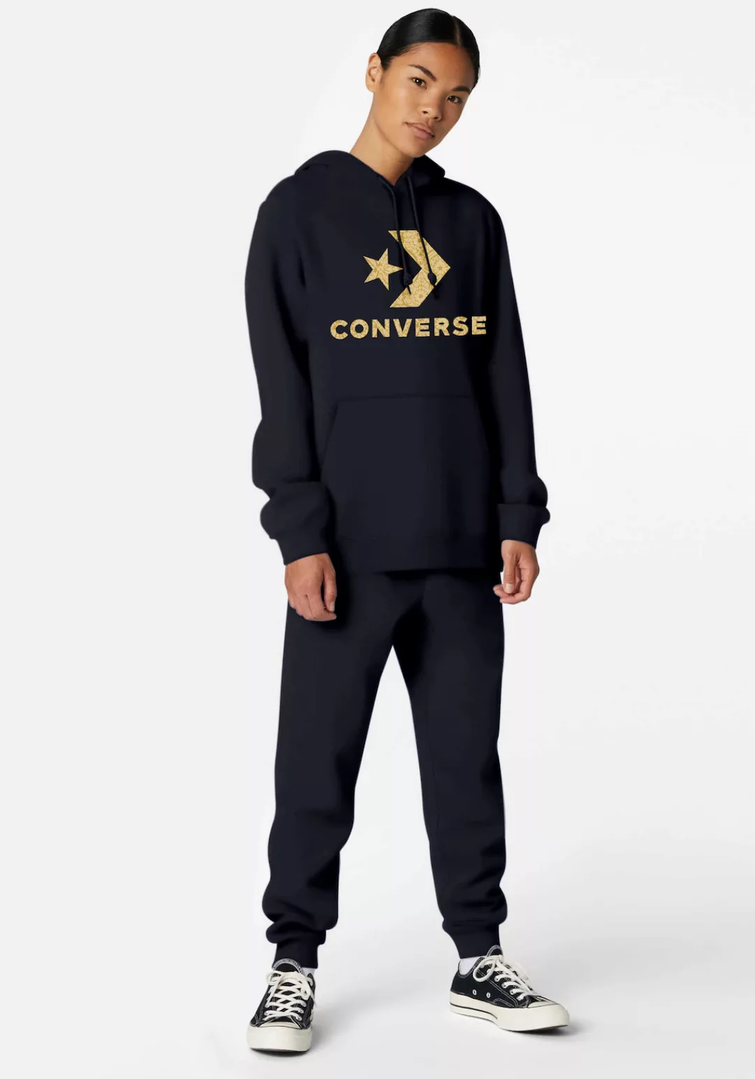 Converse Kapuzensweatshirt "STANDARD FIT CENTER CHEST STAR CHEV" günstig online kaufen