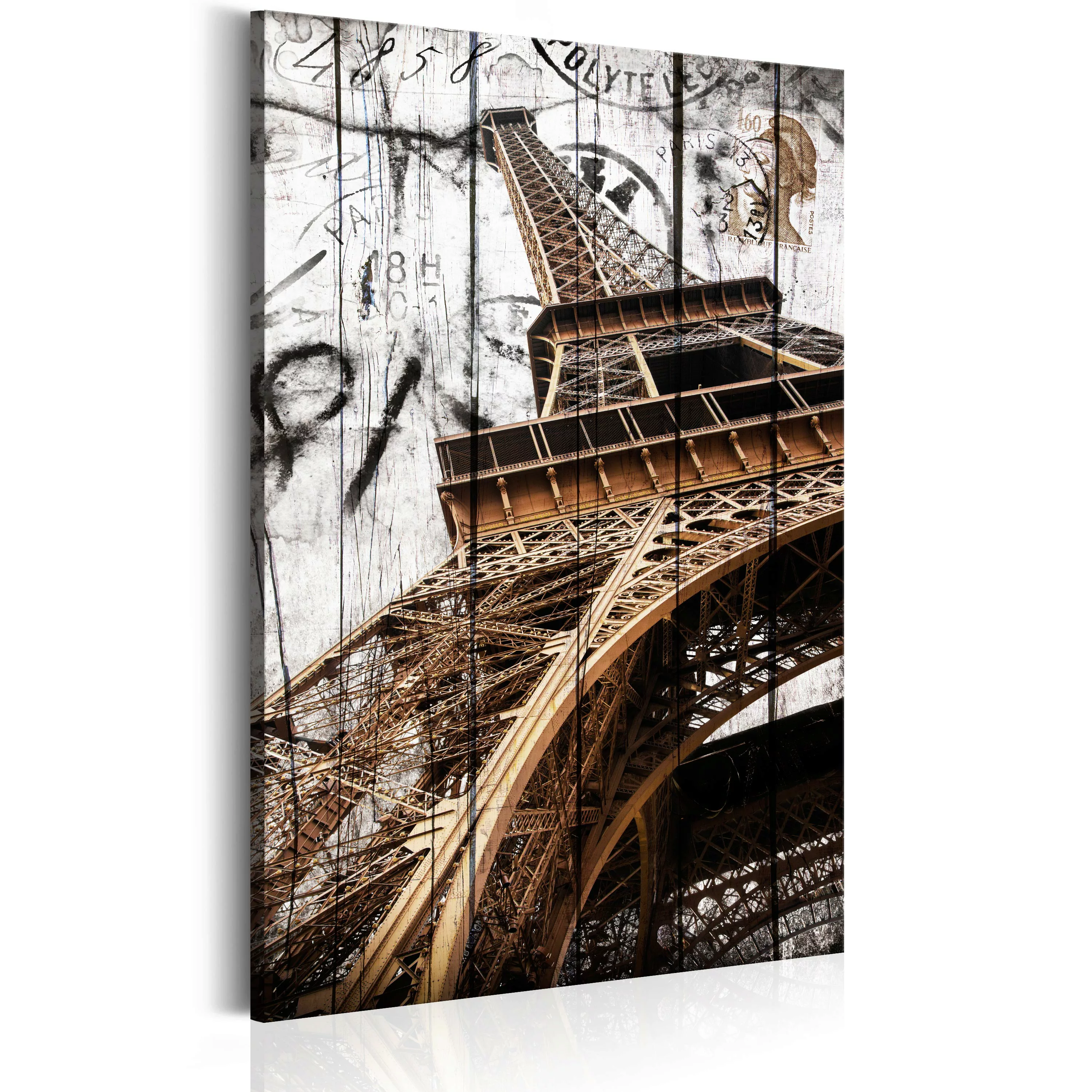 Wandbild - Grüße Aus Paris günstig online kaufen