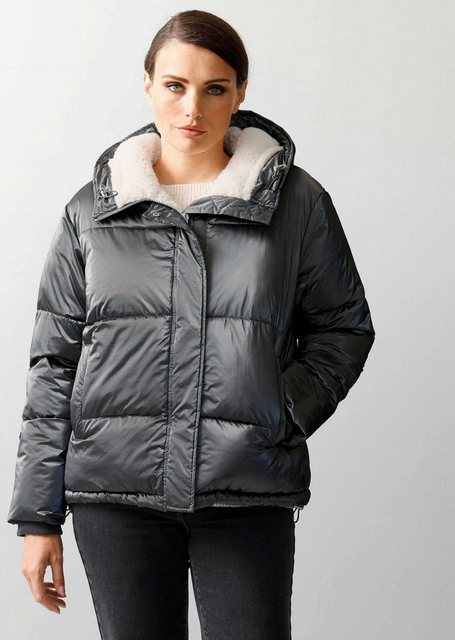 Alba Moda Steppjacke Steppjacke mit Teddyfell günstig online kaufen