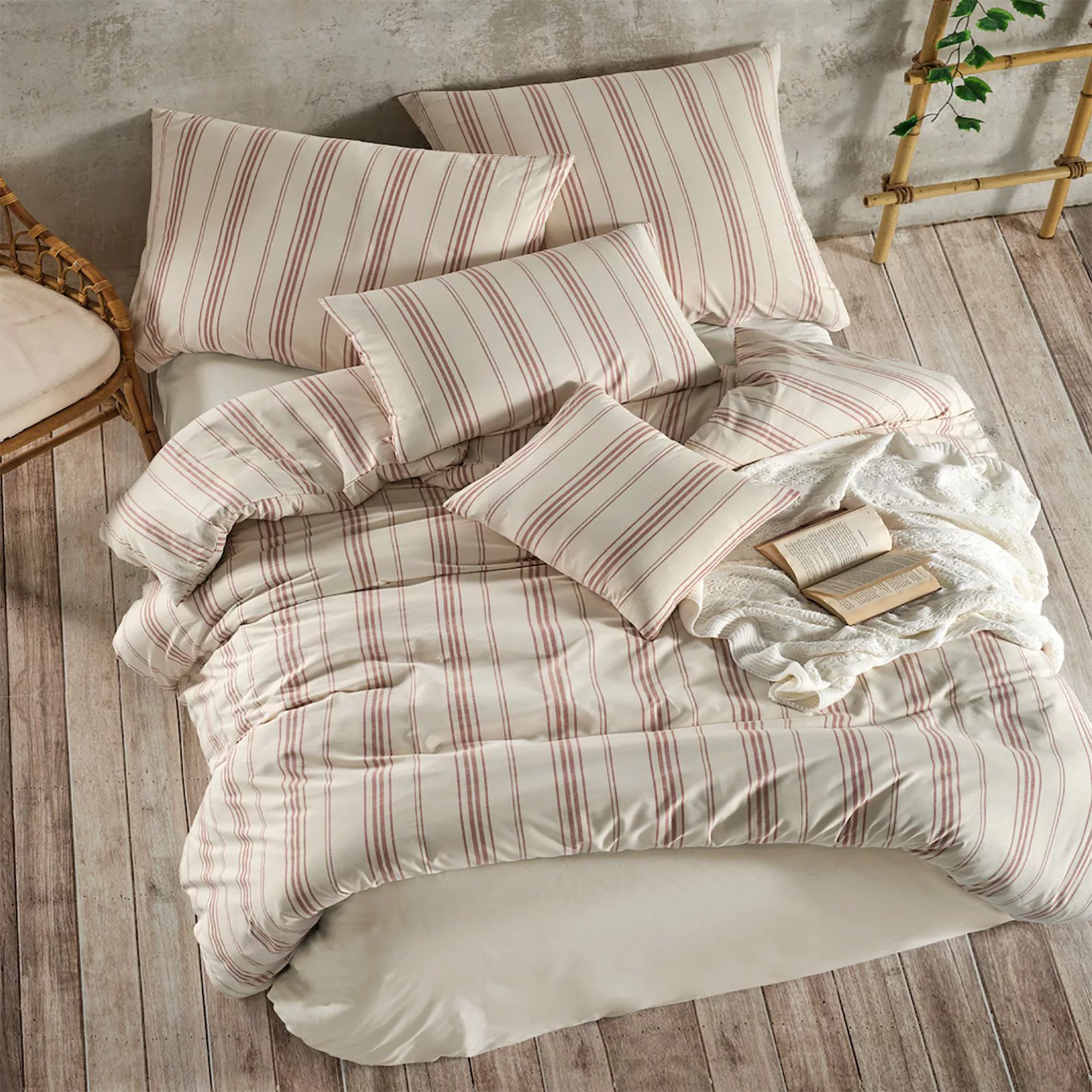 Buymax Bettwäsche Luxury Natur Bettwäsche, Yarn günstig online kaufen