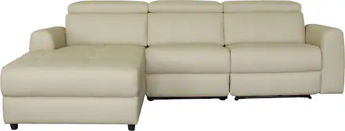 Home affaire Ecksofa Sentrano, L-Form, 275 cm, man. o. elektr. Relaxfunktio günstig online kaufen