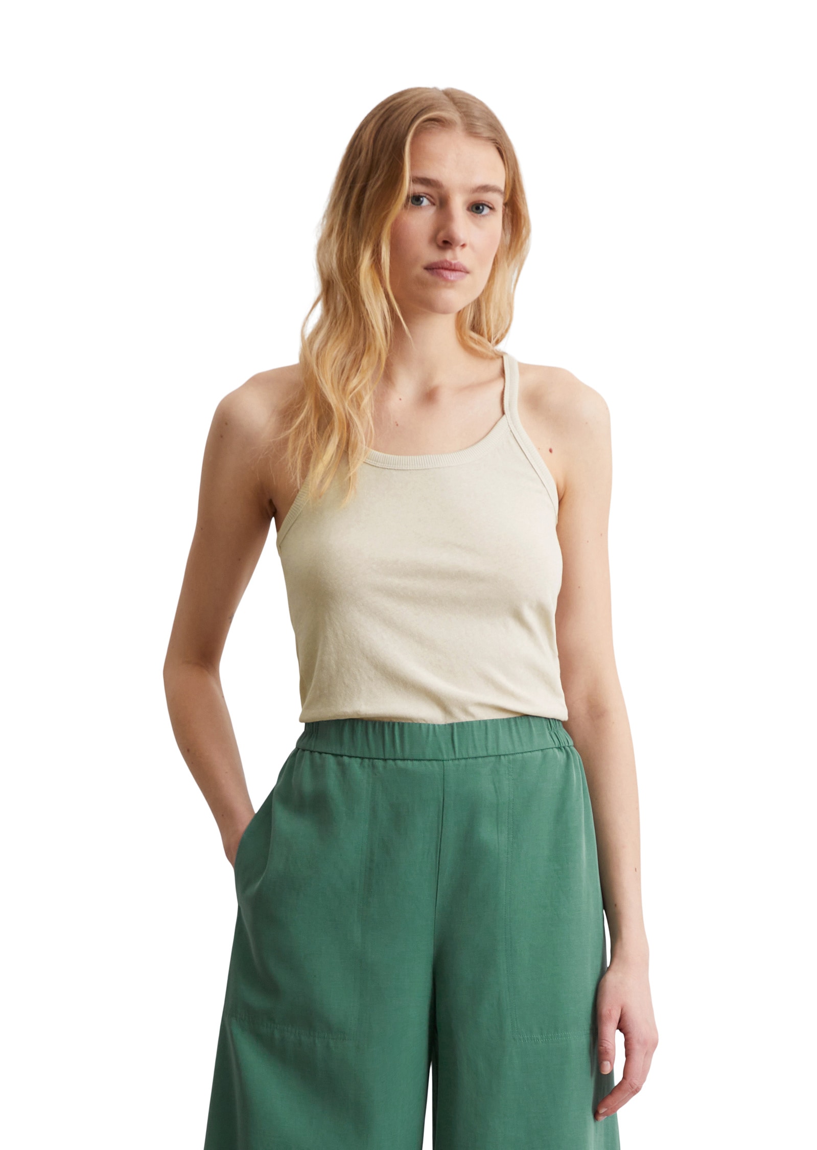 Marc OPolo T-Shirt "aus Organic Cotton-Hanf-Mix" günstig online kaufen