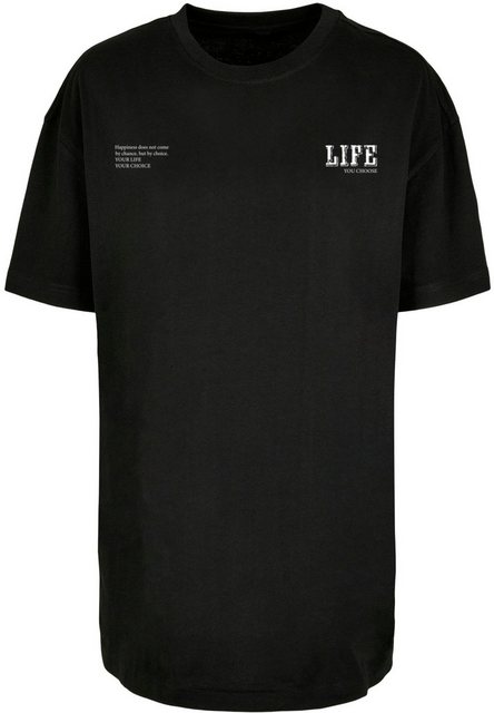 Merchcode T-Shirt Merchcode Damen Ladies Life Boyfriend Tee (1-tlg) günstig online kaufen