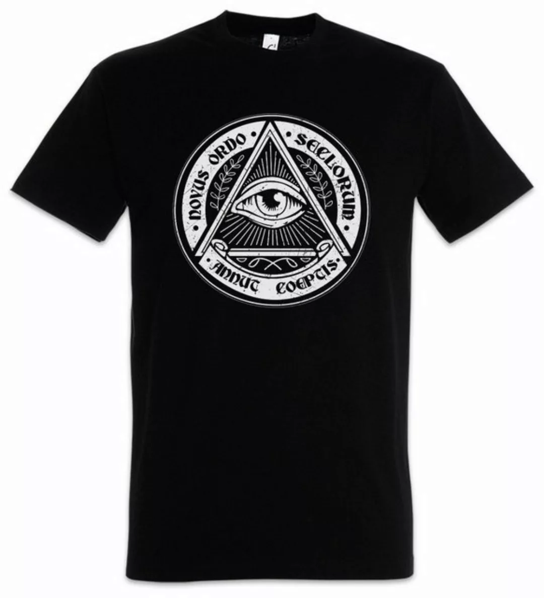 Urban Backwoods Print-Shirt Illuminati Eye Herren T-Shirt Illuminaten Freim günstig online kaufen