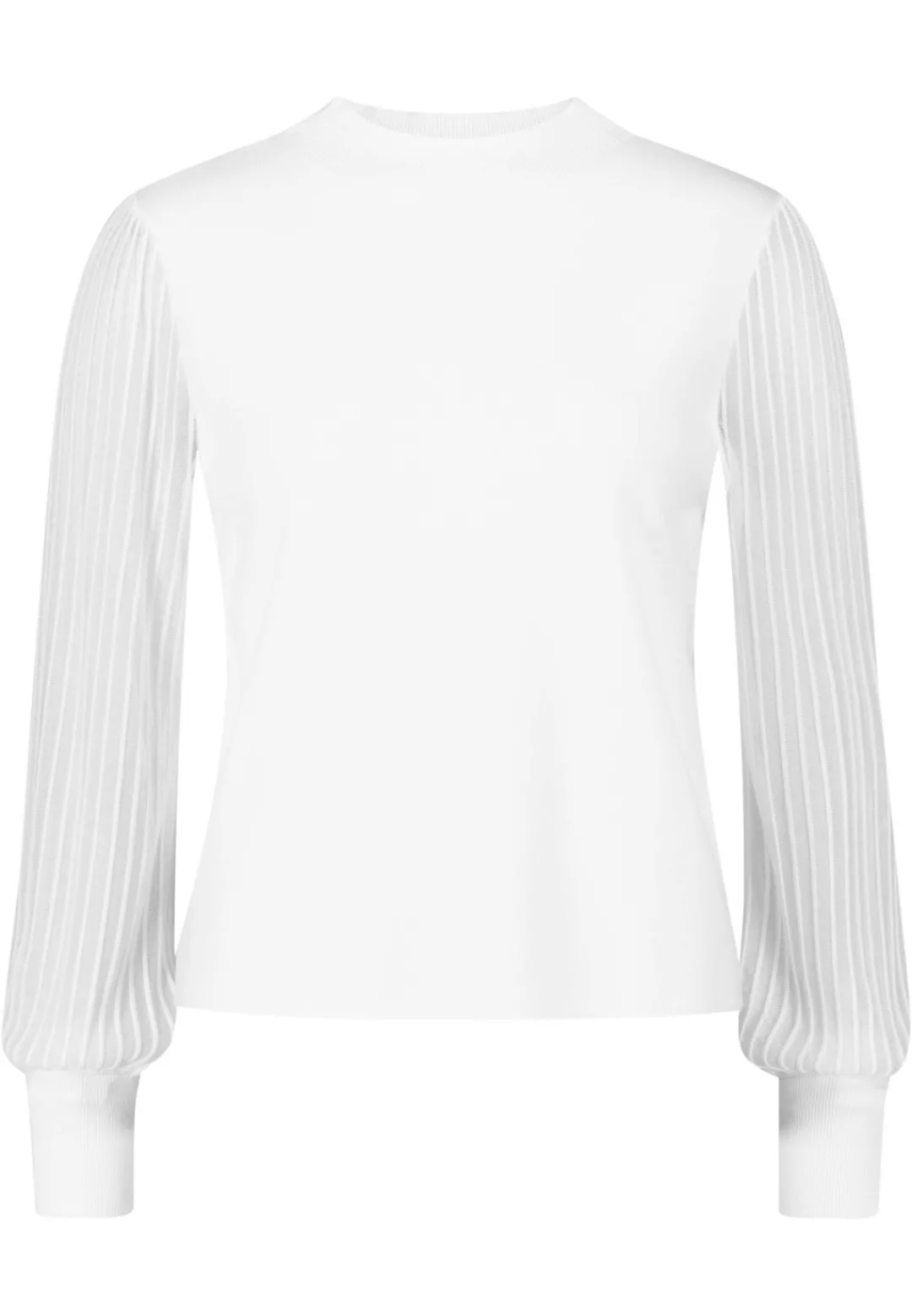 Zero Strickpullover "zero Rollkragenshirt transparente Ärmel", weiteres Det günstig online kaufen