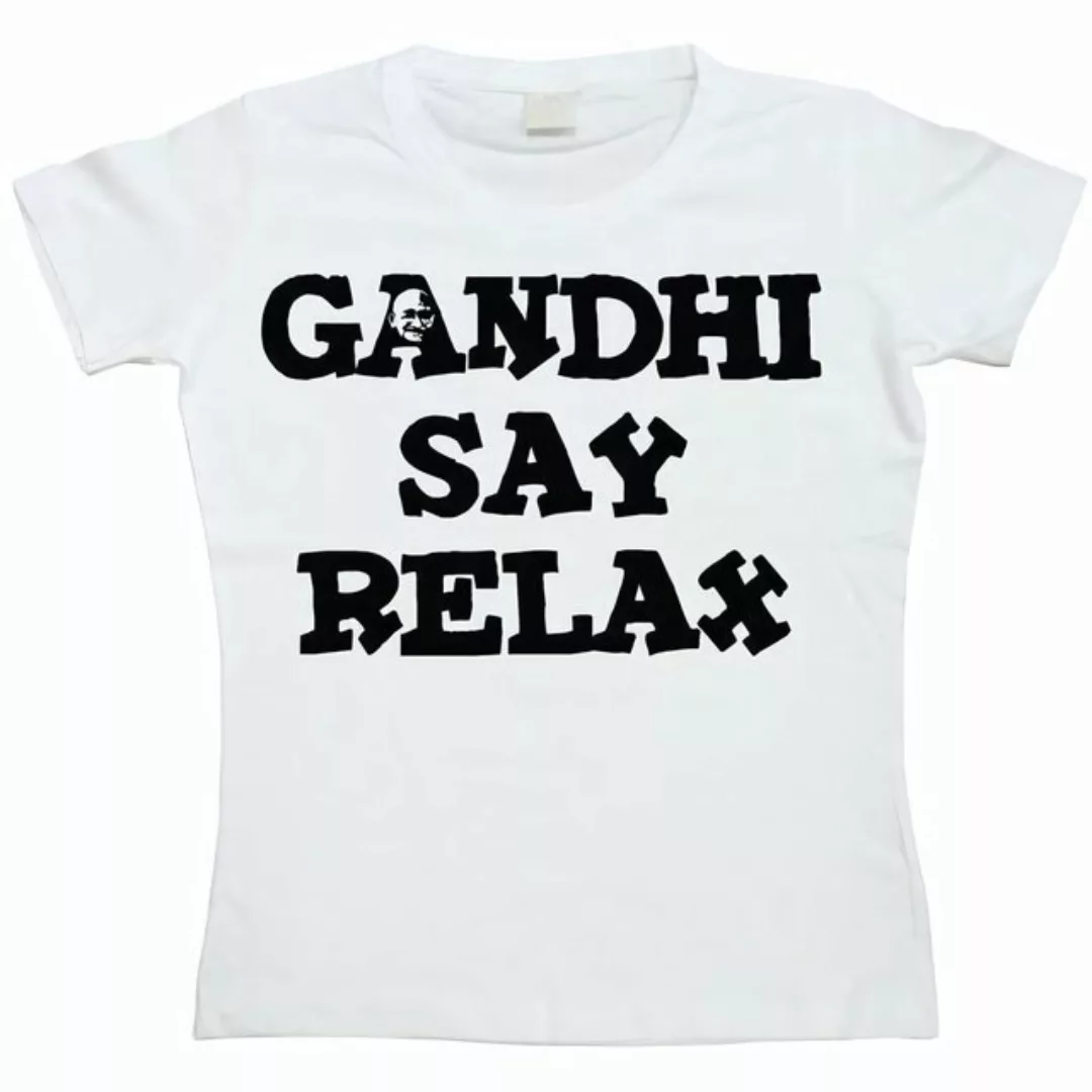 Hybris T-Shirt Gandhi Say Relax Girly T-Shirt günstig online kaufen