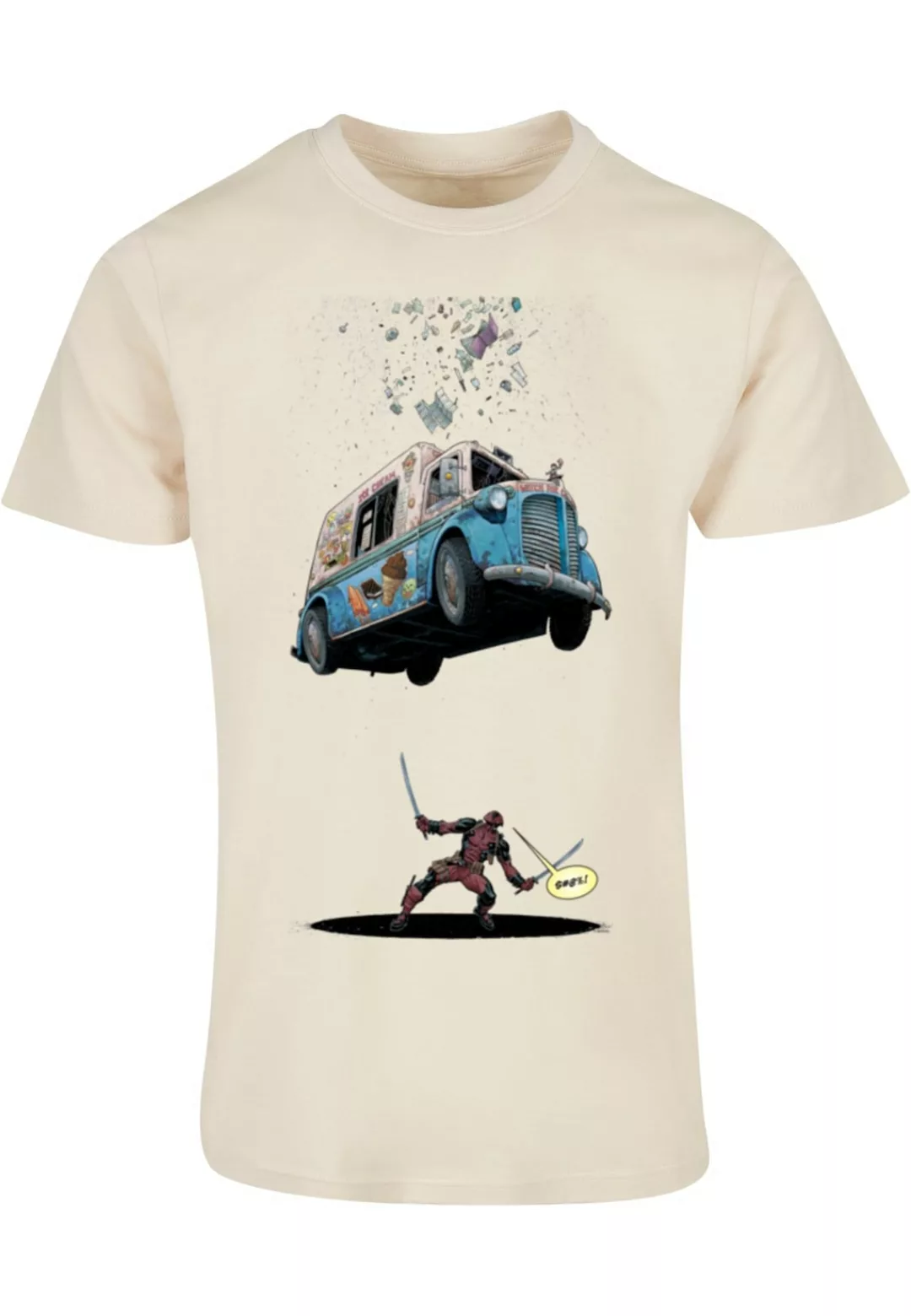 ABSOLUTE CULT T-Shirt "ABSOLUTE CULT Herren Deadpool - Ice Cream T-Shirt" günstig online kaufen