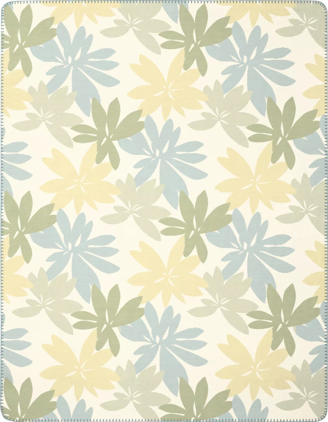 Biederlack Wohndecke 150 X 200 Cm Plumeria Orange günstig online kaufen