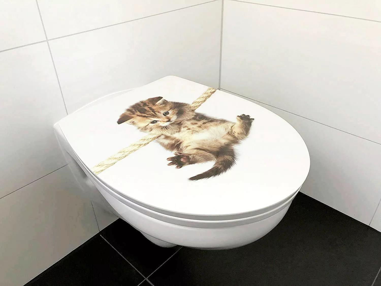 ADOB WC-Sitz "Cat", Absenkautomatik, zur Reinigung auf Knopfdruck abnehmbar günstig online kaufen