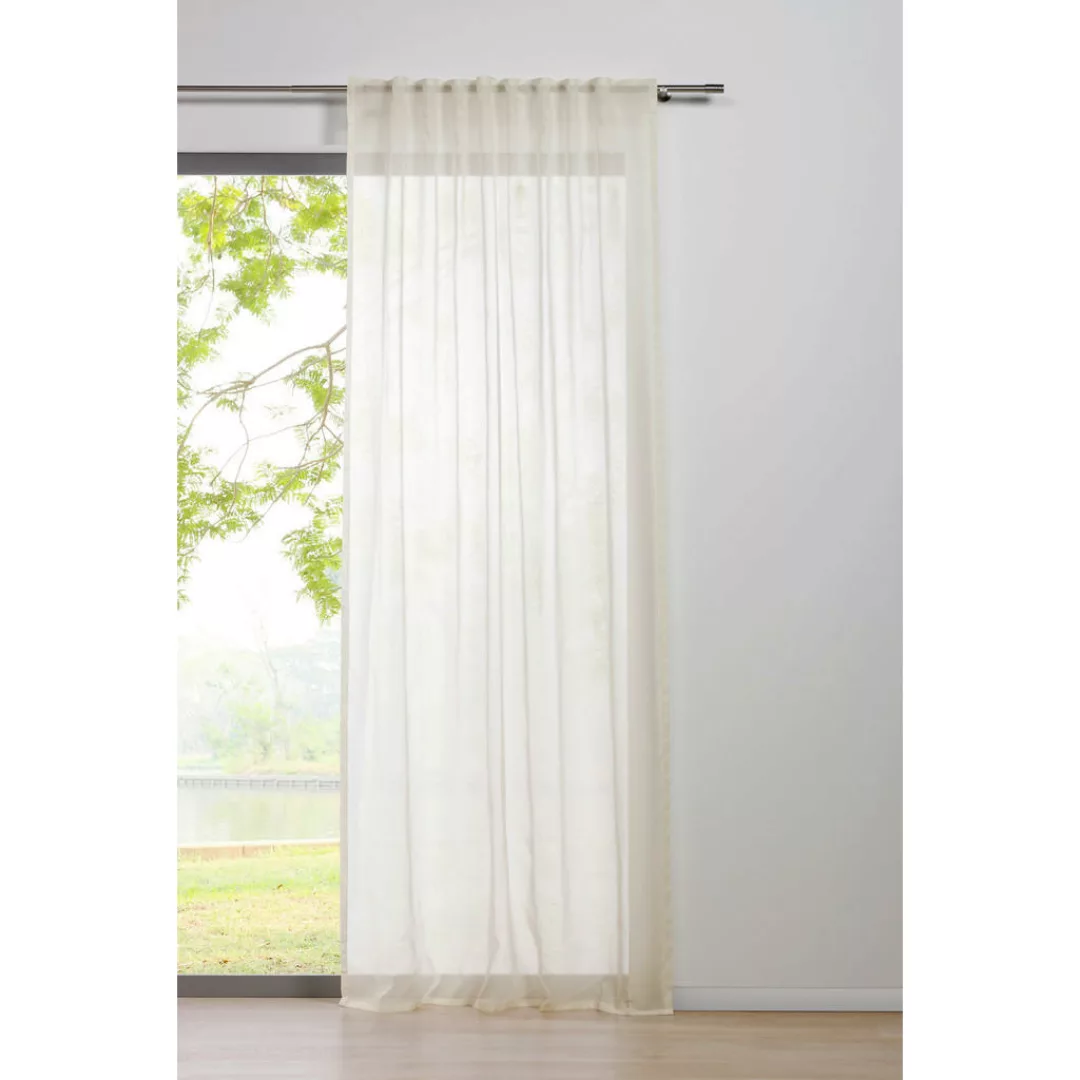 Kombivorhang 2er Pack Pure ecru B/L: ca. 135x245 cm günstig online kaufen