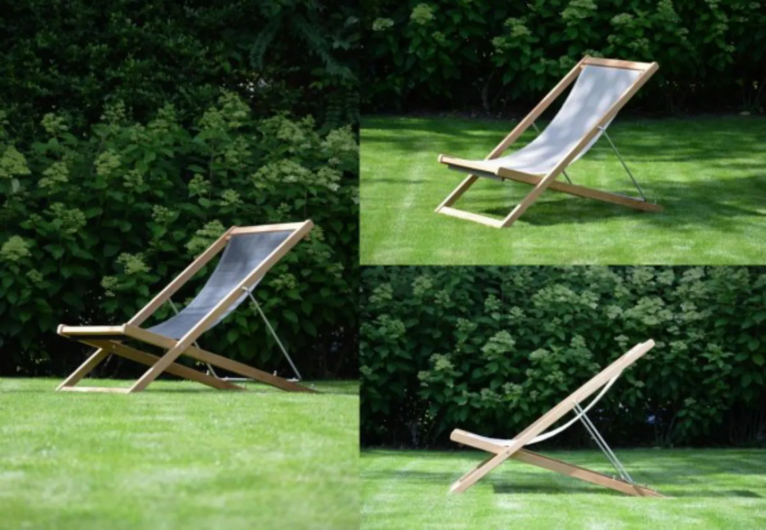 Outdoor Deckchair Nizza weiß günstig online kaufen