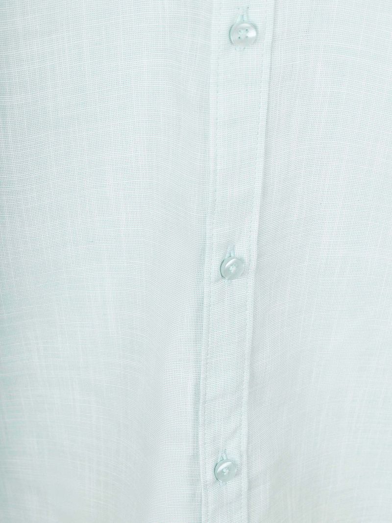 Suitable Hemd Cotton Slub Hellgrün - Größe XXL günstig online kaufen