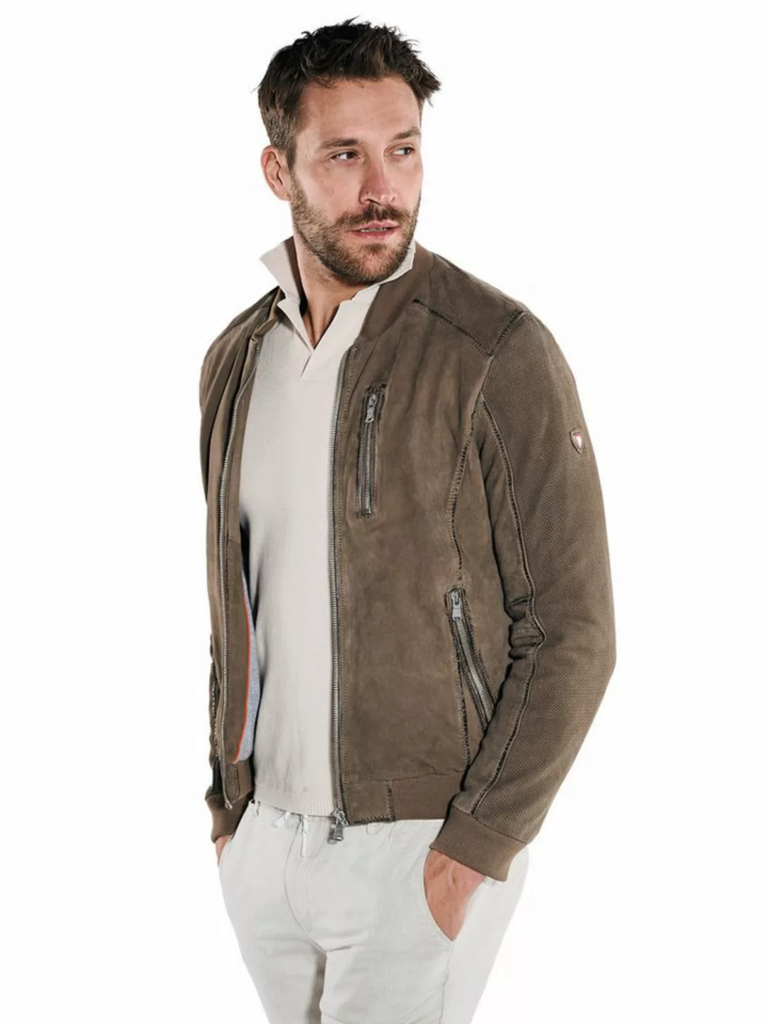 emilio adani Lederjacke Lederjacke slim fit günstig online kaufen