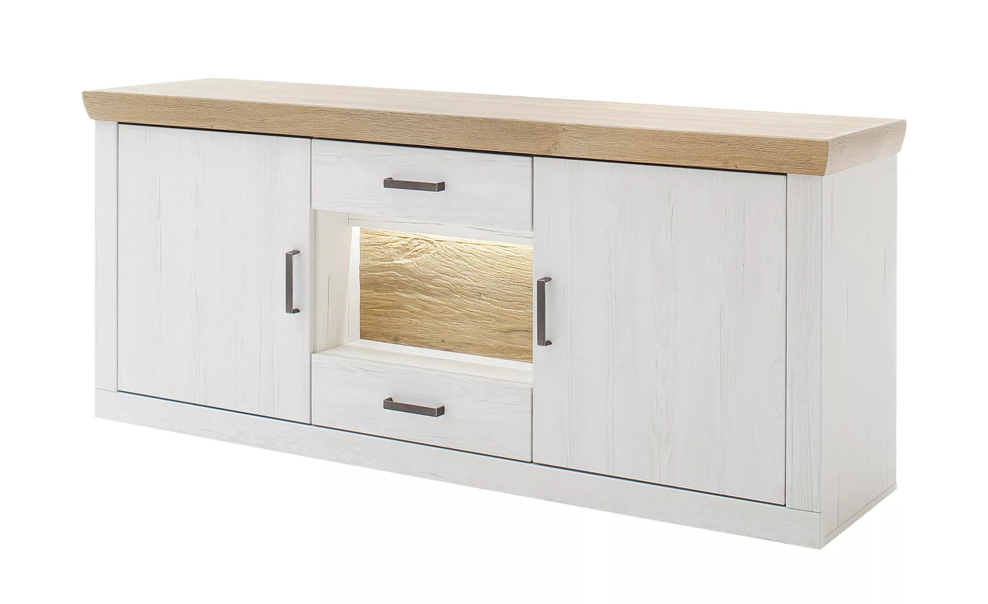 maison bleue Sideboard  Zara ¦ weiß ¦ Maße (cm): B: 181 H: 78 T: 47 Kommode günstig online kaufen