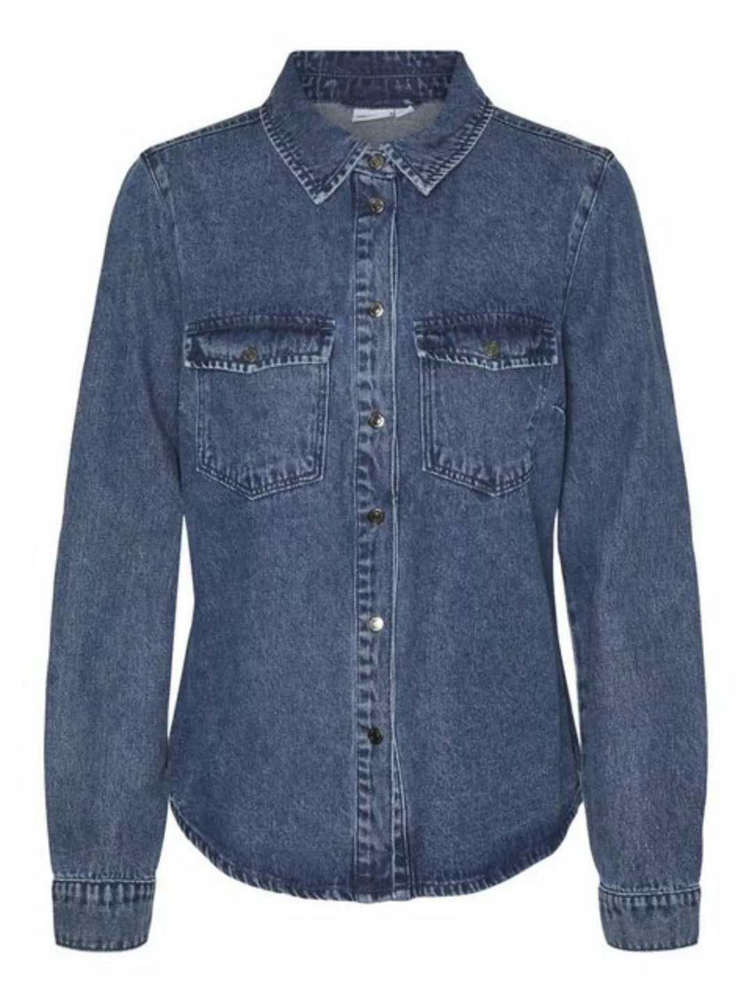 Vero Moda Jeansbluse "VMJENNIE LS DENIM SHIRT MIX NOOS" günstig online kaufen