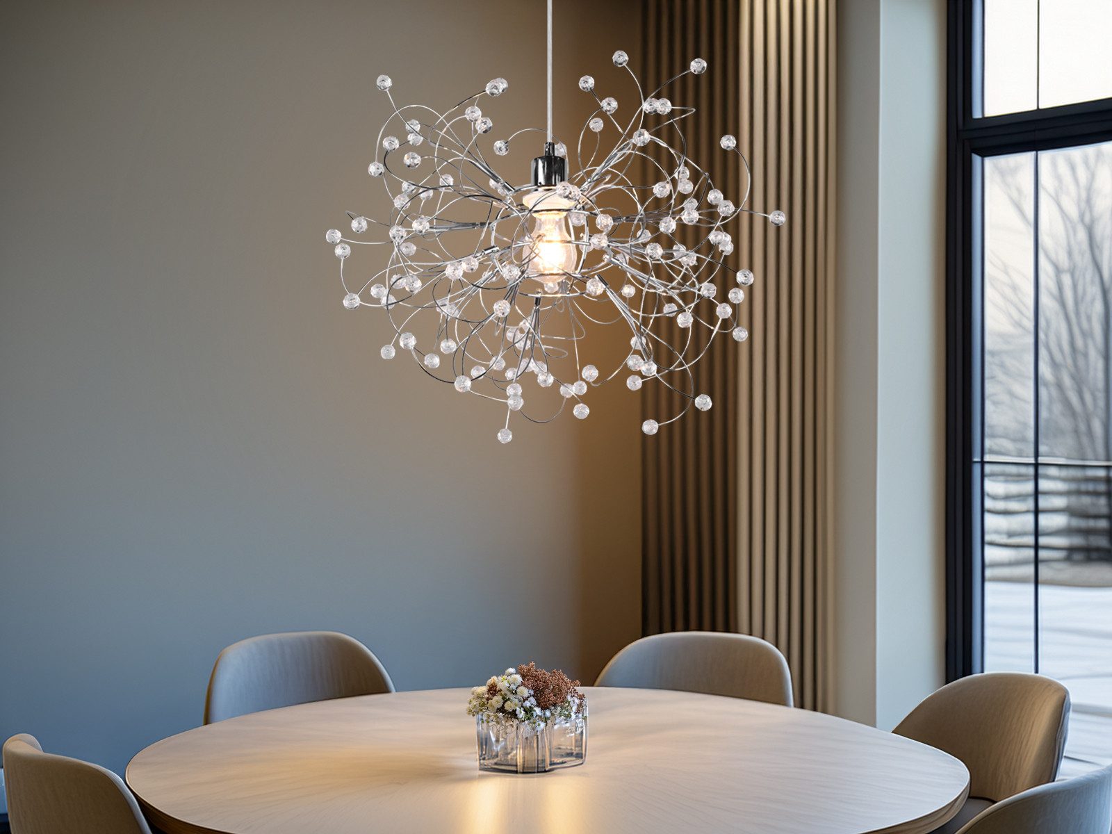 Reality Leuchten LED Pendelleuchte, Dimmfunktion, LED günstig online kaufen