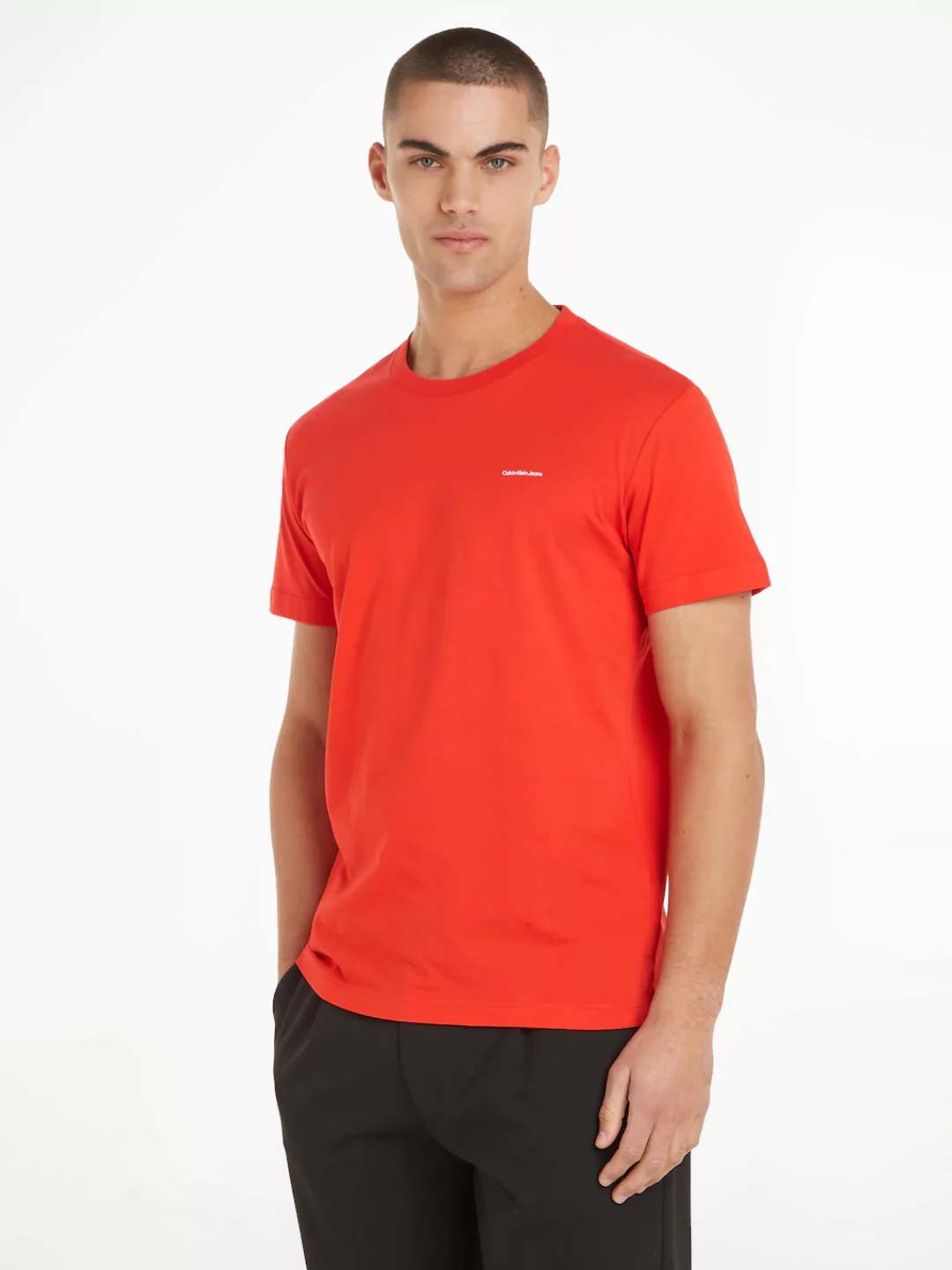 Calvin Klein Jeans T-Shirt "2 PACK INSTITUTIONAL TEE", mit Logoschriftzug günstig online kaufen