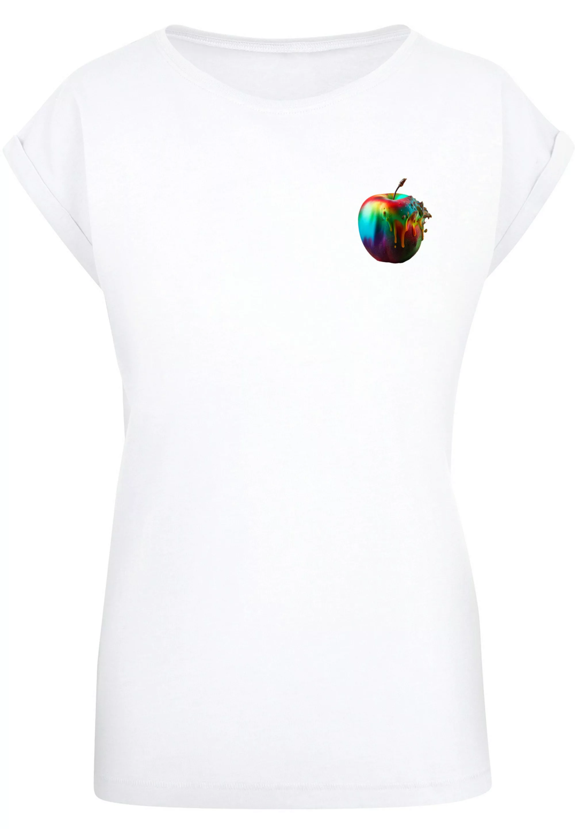 F4NT4STIC T-Shirt "Colorfood Collection - Rainbow Apple", Print günstig online kaufen