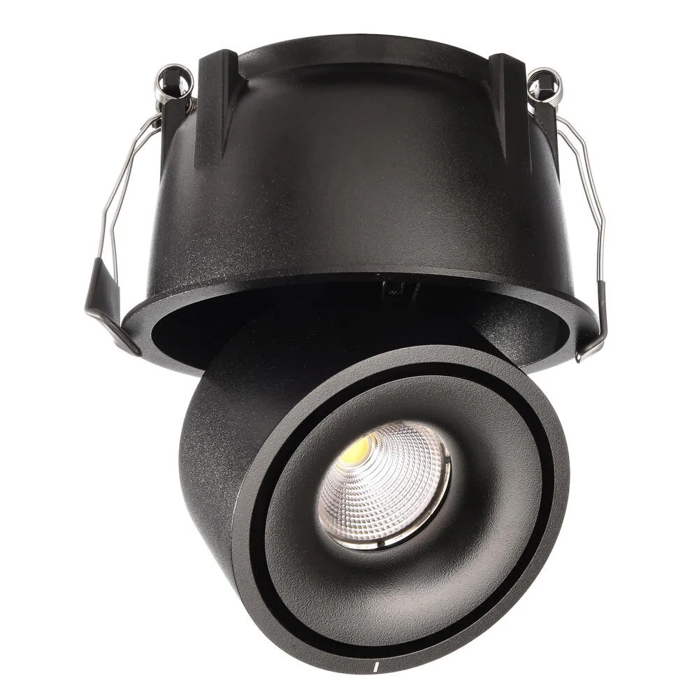 LED Einbauspot Uni II in Schwarz 12W 1035lm günstig online kaufen