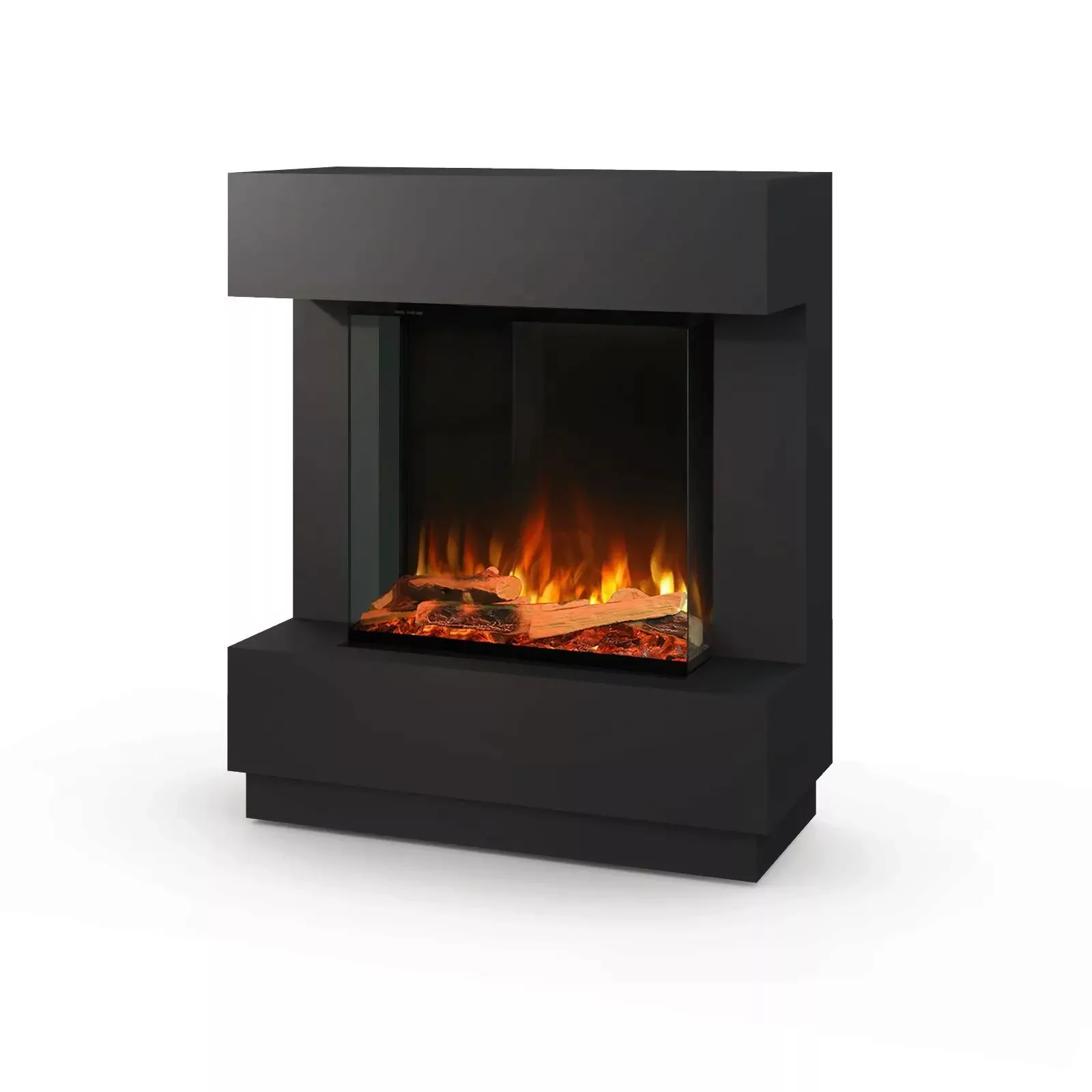 Noble Flame Aurora [Stand-Elektrokamin]: Schwarz-grau - smoky light / helle günstig online kaufen