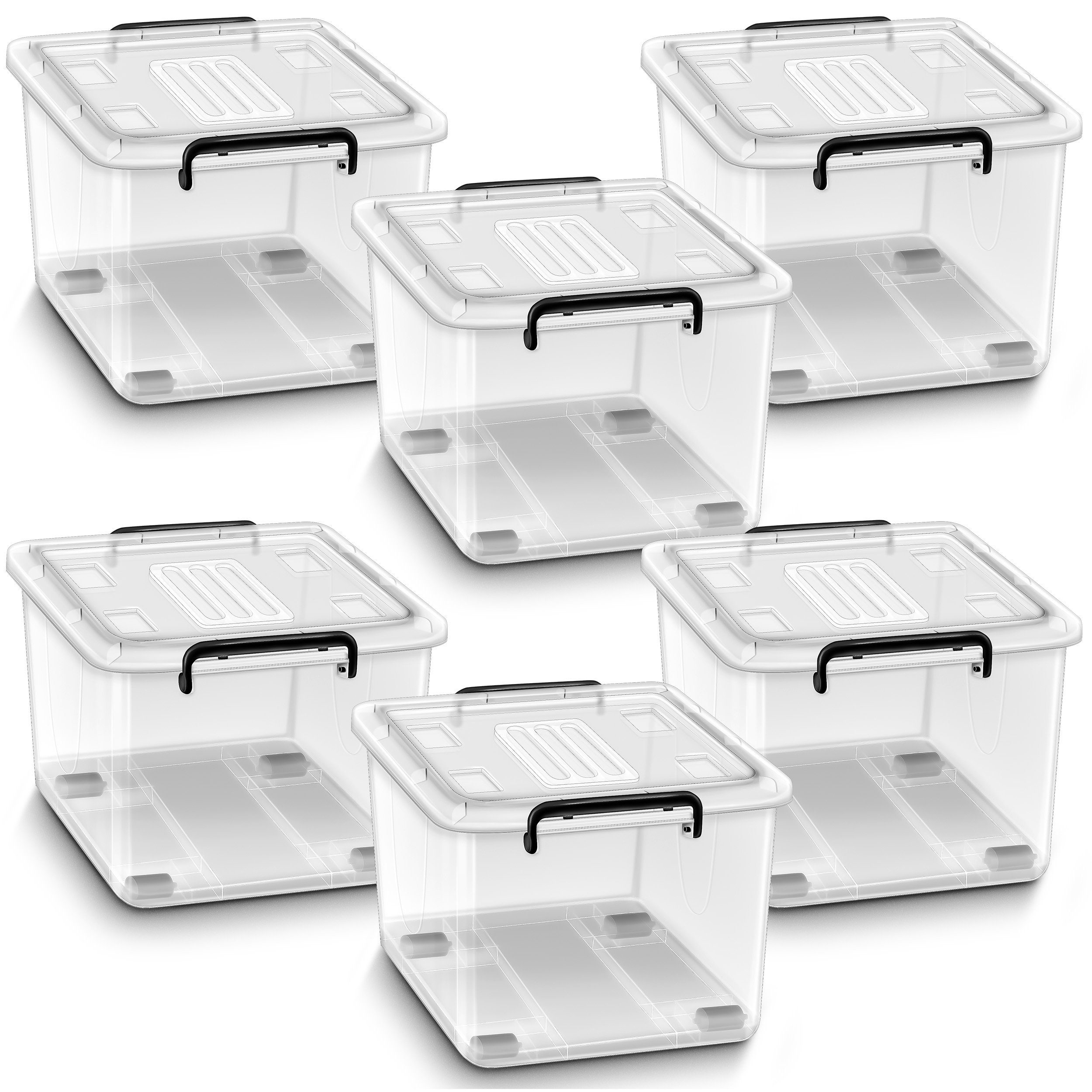 tillvex Aufbewahrungsbox mit Deckel lebensmittelecht Kunststoff günstig online kaufen