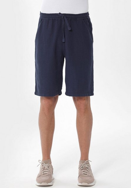 ORGANICATION Shorts Men's Garment Dyed Shorts in Navy günstig online kaufen