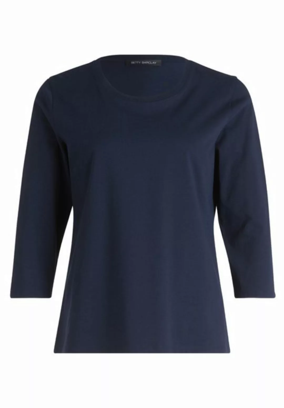 Betty Barclay 3/4-Arm-Shirt Betty Barclay Basic Shirt mit Rundhalsausschnit günstig online kaufen