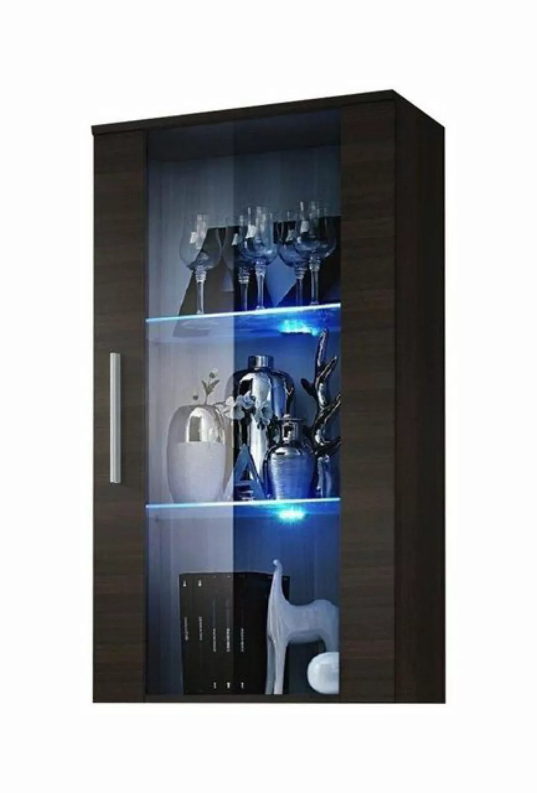 JVmoebel Hängevitrine Hänge Vitrine Wohnzimmer Wandschrank Luxus Designer S günstig online kaufen