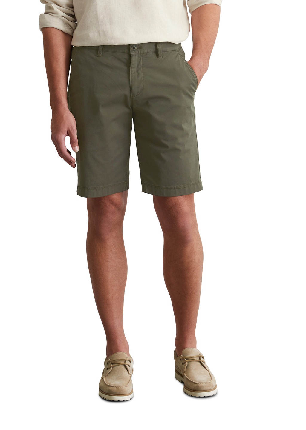 Marc OPolo Shorts "aus leichtem Bio-Baumwoll-Twill" günstig online kaufen