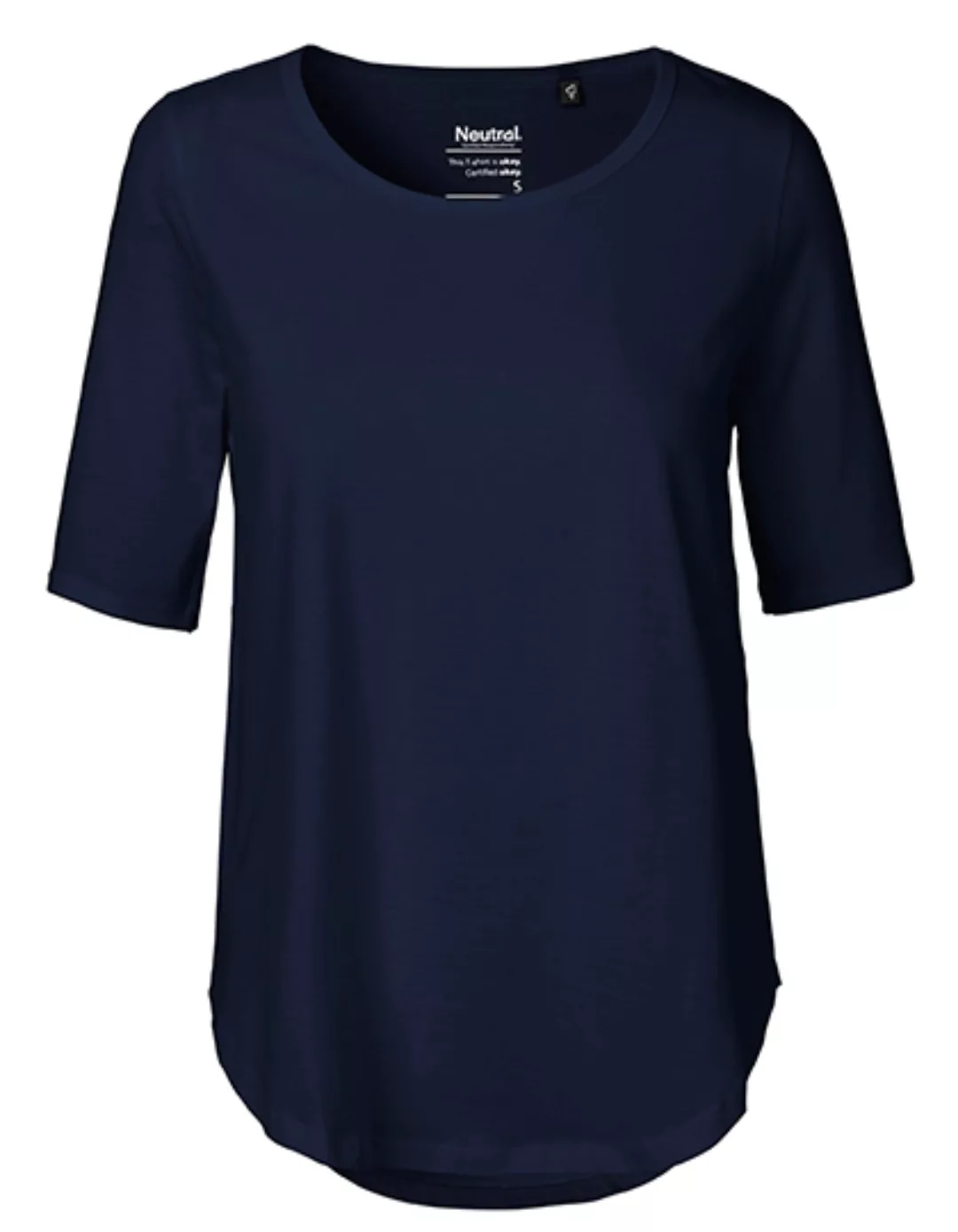 Damen T-shirt Von Neutral Bio Baumwolle Halbarm Half Sleeve günstig online kaufen